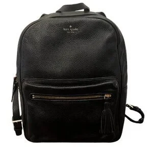Kate Spade New York Chester Street Aveline black pebbled leather backpack 24226037_fpx.tif?$filterlrg$&  main image 4